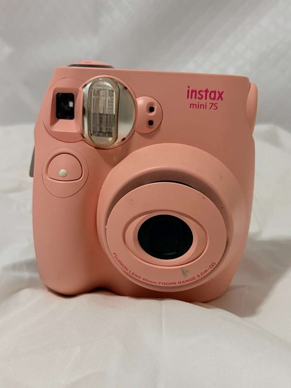 Instax mini 7S Instant Camera - Coral Pink
